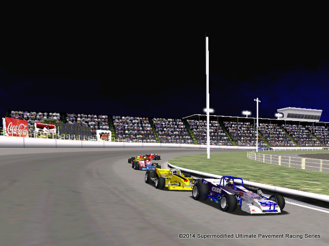 suprs_independence_day_twins_oswego_speedway_2014_twin1_L33_callahan_leads_pack