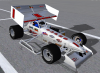 Immediately following the release of SUPRS NW v1.0 for rFactor work begins on a wing supermodified for rFactor. Released October 11, 2016, SUPRS W v7.0 has two chassis, (Hawk, Jr. & Xtreme), multiple upgrade options and a completely revamped and "SUPRS-ized" user interface and HUD. Original chassis design by Doug "Flash" Forgue & Joe "Rabbit" Achzet is updated and polished by Kevin Timmins. SUPRS second rFactor mod, first wing supermodified for rFactor and seventh overall in-house wing supermodified mod since 2004.