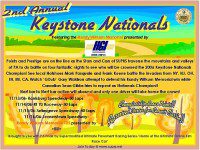 SUPRS 2006 2nd Annual Keystone Nationals Poster