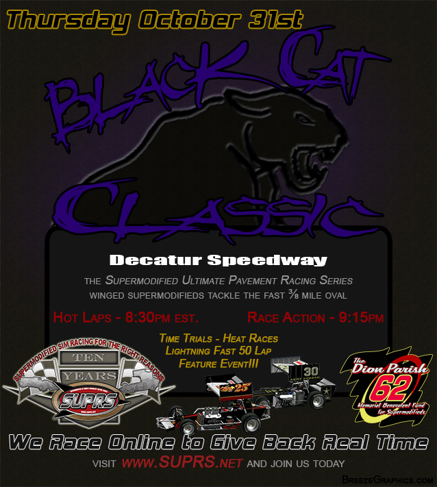 SUPRS 2013 Black Kat Classic poster