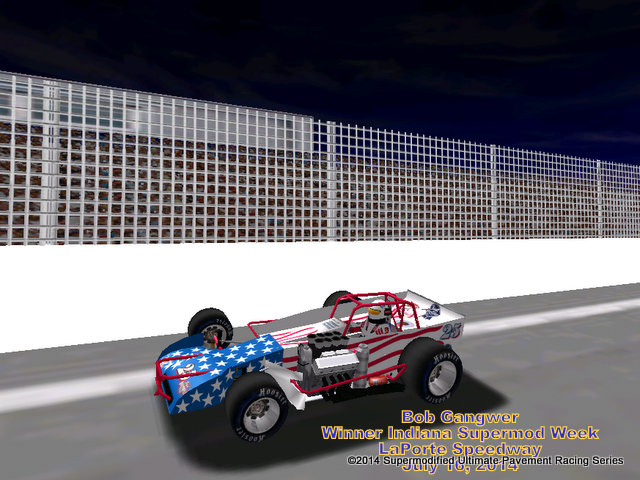 Bob Gangwer in LaPorte victory lane for SUPRS