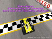 Myles Maxon won 2014 Topless 200 and season championship