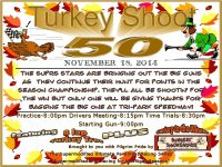 SUPRS 2014 Turkey Shoot poster