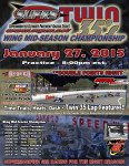 SUPRS Mid-Season Championship 2015 win supermodified poster by BreezeGraphics.com