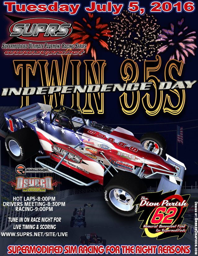 SUPRS 2016 Independence Day Twins poster