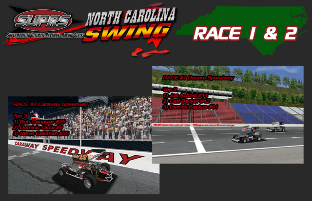 SUPRS North Carolina Swing podium finishers