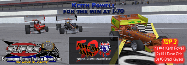 SUPRS Show Me State 50 2019 Victory Lane Art