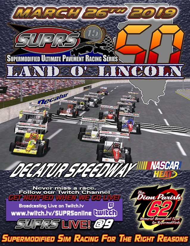 SUPRS Land of Lincoln 50 poster