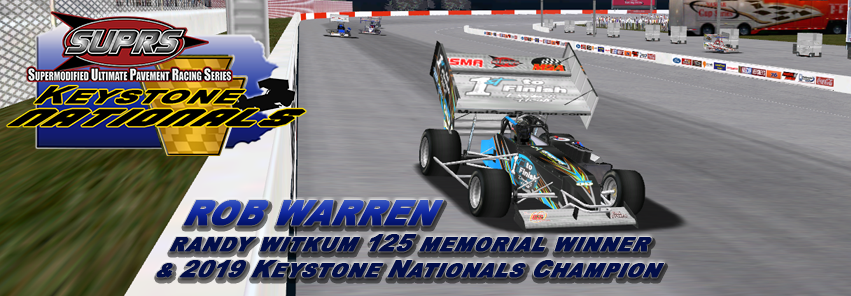 SUPRS 15th Annual Randy Witkum Memorial Victory Lane art