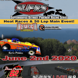 SUPRS 2020 Port City Kick-Off at Oswego Speedway poster