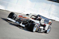 Bobby Santos III driven supermodified will be part of Oswego Speedway display