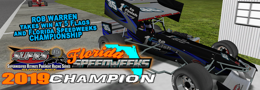 SUPRS Florida Speedweeks Champion Rob Warren