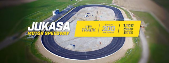 Jukasa Motor Speedway overhead graphic