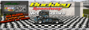 Rob Warren was back in victory lane at Buckley Speedway for the President's Day Special on 2/18/19