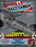 SUPRS 2017 Crazy Canuck Snowball Derby poster by BreezeGraphics.com