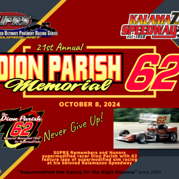 New Challenge Awaits Supermodified Sim Racers At Dion Parish Memorial