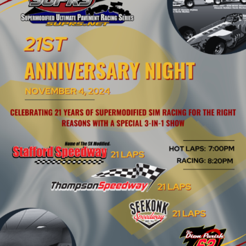 SUPRS 21st Anniversary Night on November 4 to Take Place at Three on Iconic New England Tracks