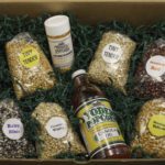 Yoder's Popcorn sampler basket