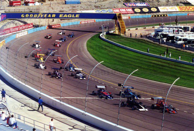 Feature start for supermodifieds at Copper World Classic 2001