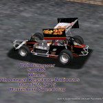 suprs screenshot of online supermodified racer Bob Gangwer