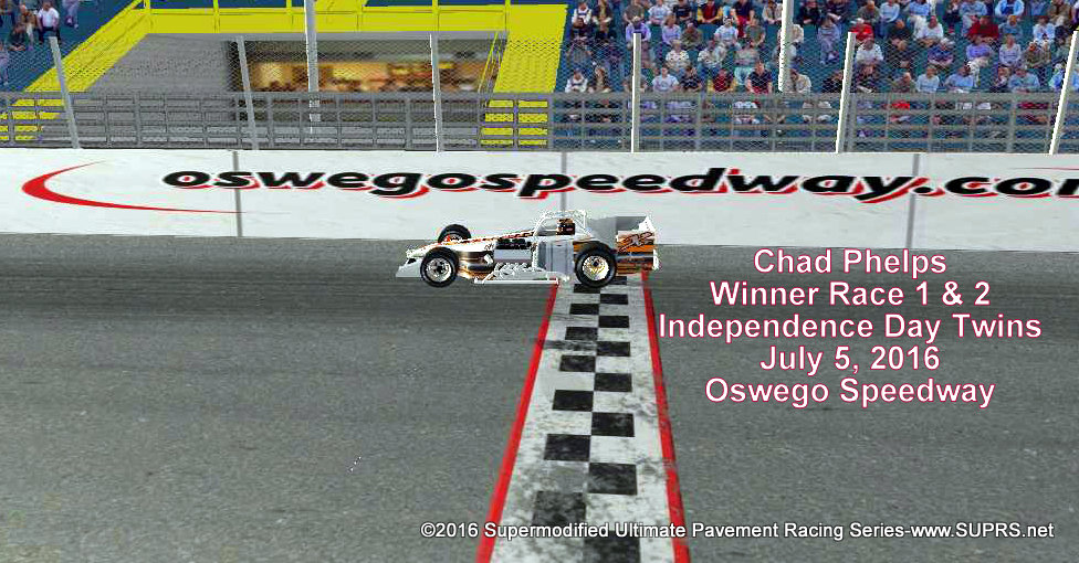 Chad Phelps wins SUPRS Independence Day Twin 35 race 1