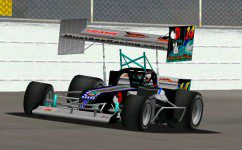 Joe Achzet sim racing supermodified