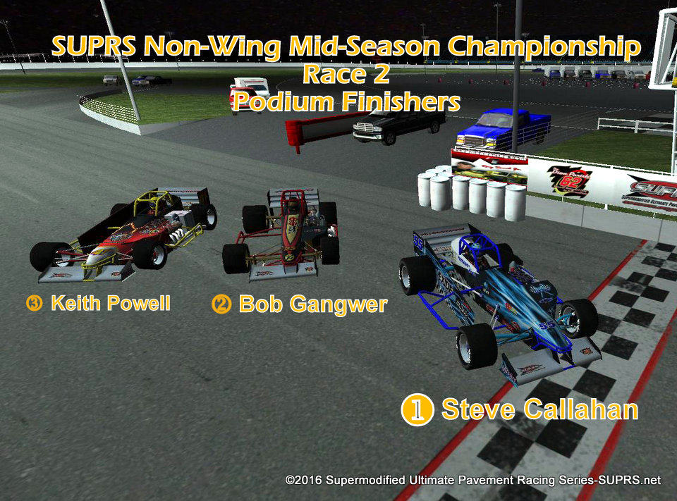 SUPRS Non Wing Mid Season Championship race 2 podium