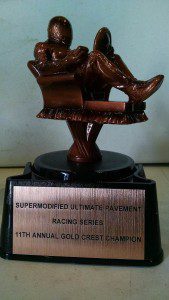 suprs gold crest non wing sim championship trophy