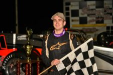 Aric Iosue Oswego Speedway Retro Night Winner